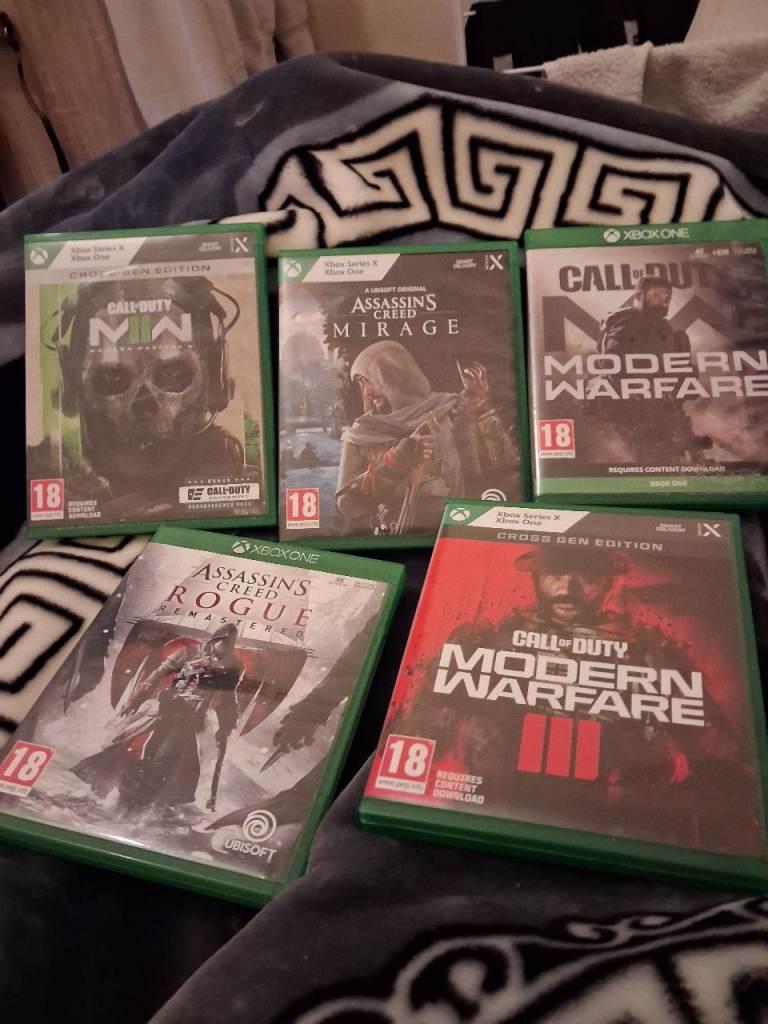 Xbox 0ne & series x games 