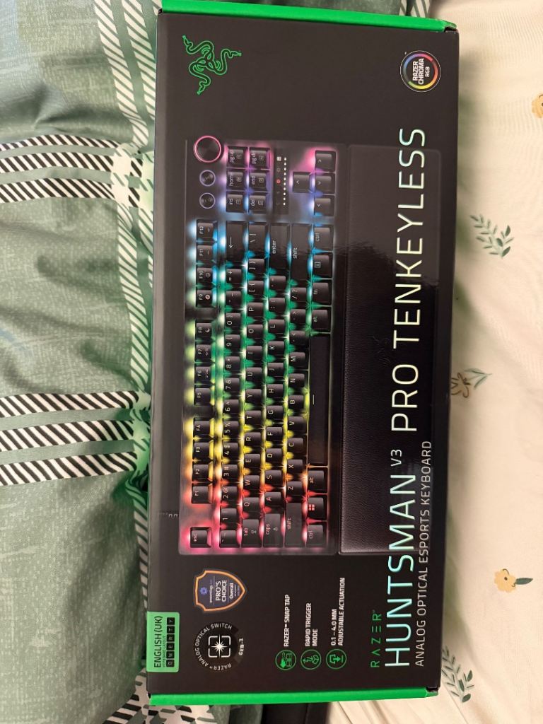Razer Huntsman V3 Pro Tenkeyless Analog Optical Esports Keyboard - NEW