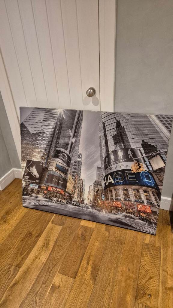 Large New York City Canvas Print – Like New – 116cm x 88cm