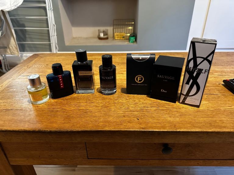 Collection of Men's Fragrances - Prada, Dior, YSL