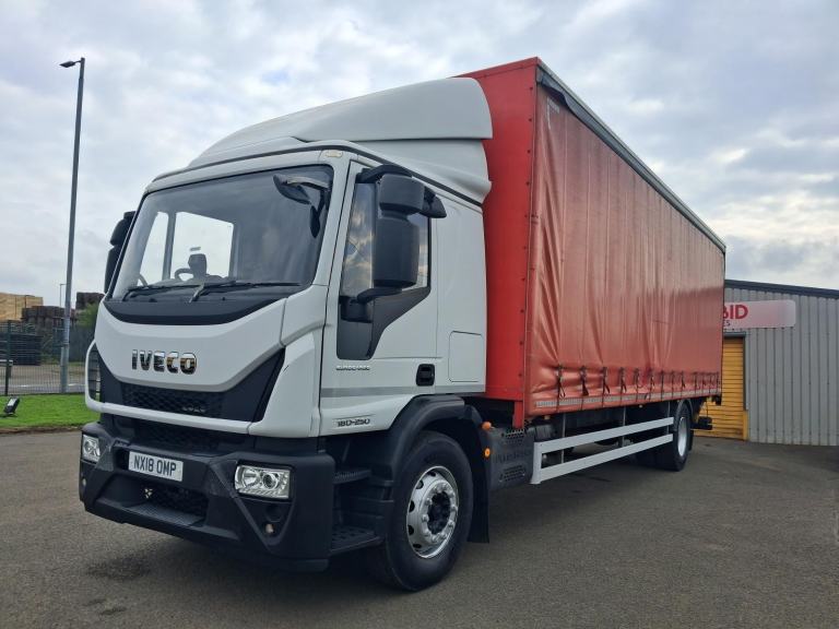Iveco Eurocargo 180E 18T CURTAIN EURO 6 TAIL-LIFT