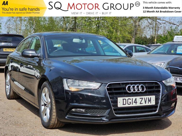 2014 Audi A5 1.8 TFSI SE Technik Sportback Euro 6 (s/s) 5dr HATCHBACK Petrol Manual