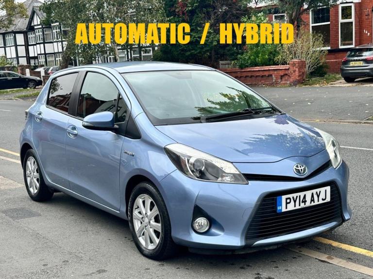 2014 Toyota Yaris 1.5 VVT-i Hybrid Icon+ 5dr CVT HATCHBACK Petrol/Electric Hybrid Automatic