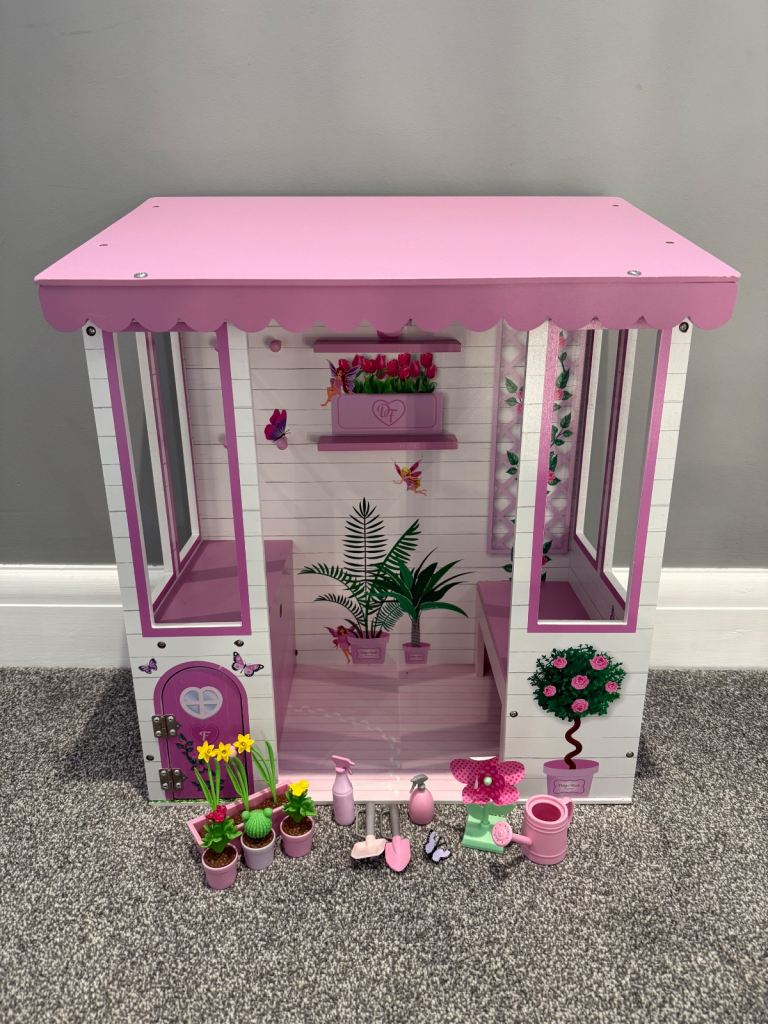 Chad Valley DesignaFriend Wooden Fairy Garden Summer House & Accessories 