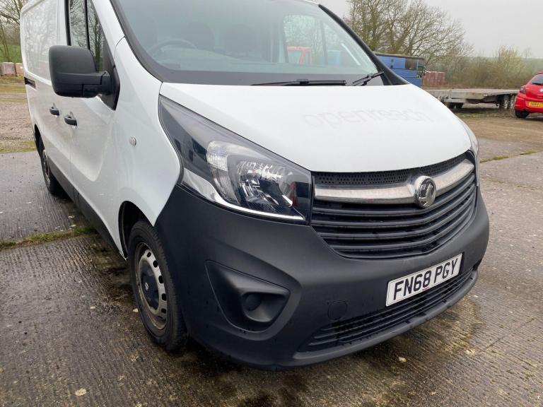 2018 Vauxhall Vivaro 2900 1.6CDTI 95PS H1 Van [Start Stop] PANEL VAN DIESEL Manual