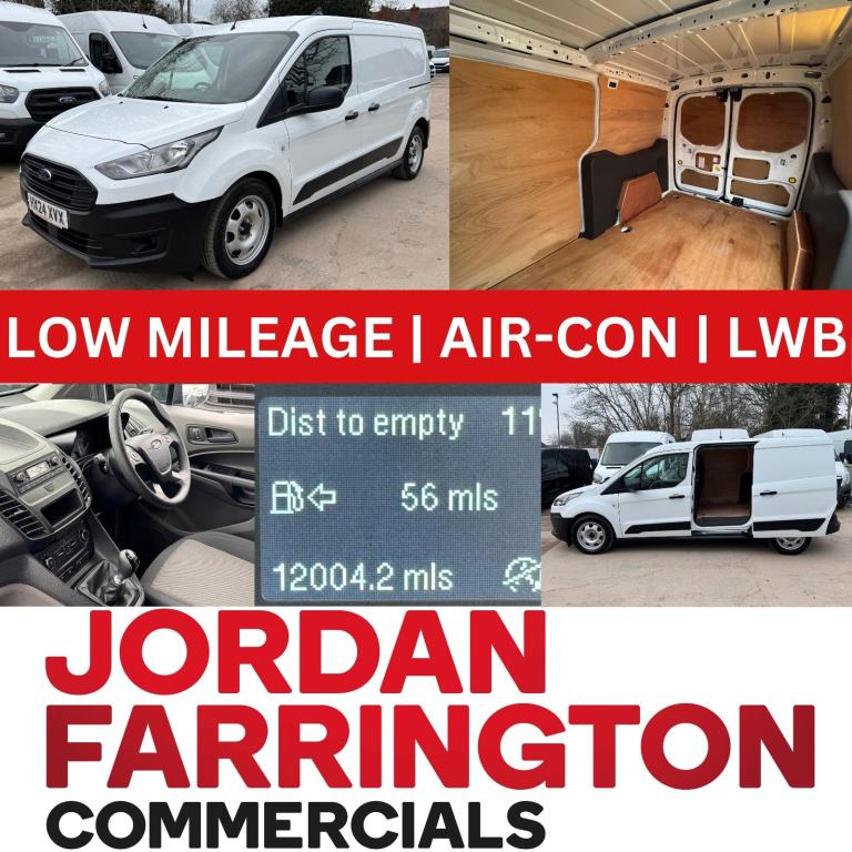 2024 FORD TRANSIT CONNECT 1.5 230 LWB AIR-CON EURO 6 * FORD WARRANTY 31/03/2027