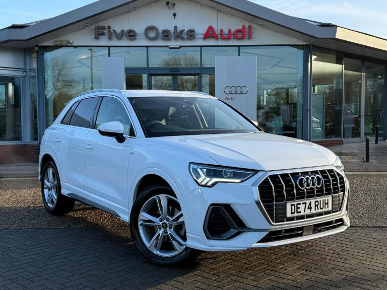 2024 Audi Q3 1.5 TFSI CoD 35 S line SUV 5dr Petrol S Tronic Euro 6 (s/s) (150 ps) ESTATE Petrol A...