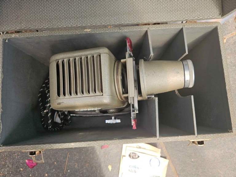 Vintage Aldis slide projector
