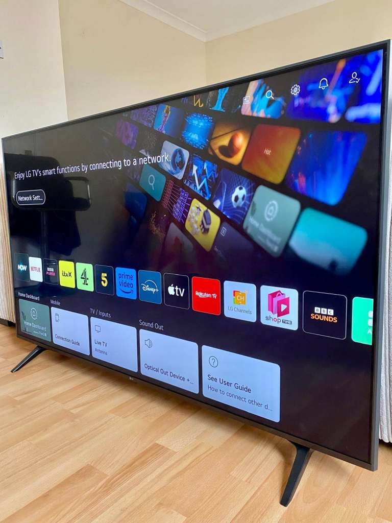 65" LG 4k UHD HDR Smart TV