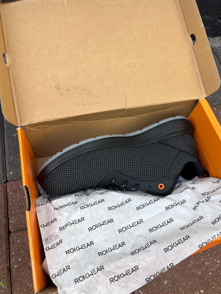 Rokwear Vulcan safety boots trainers 