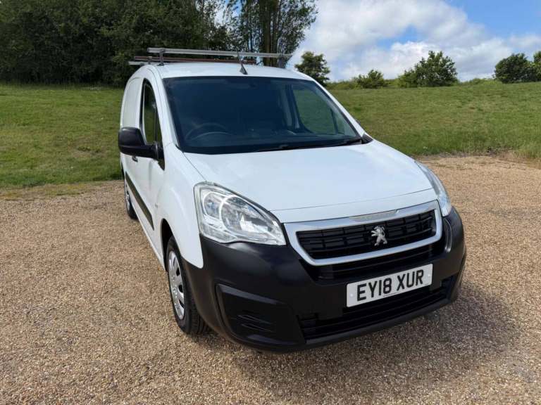 2018 Peugeot Partner 1.6 BlueHDi 651 Professional L1 5dr Panel Van Diesel Manual
