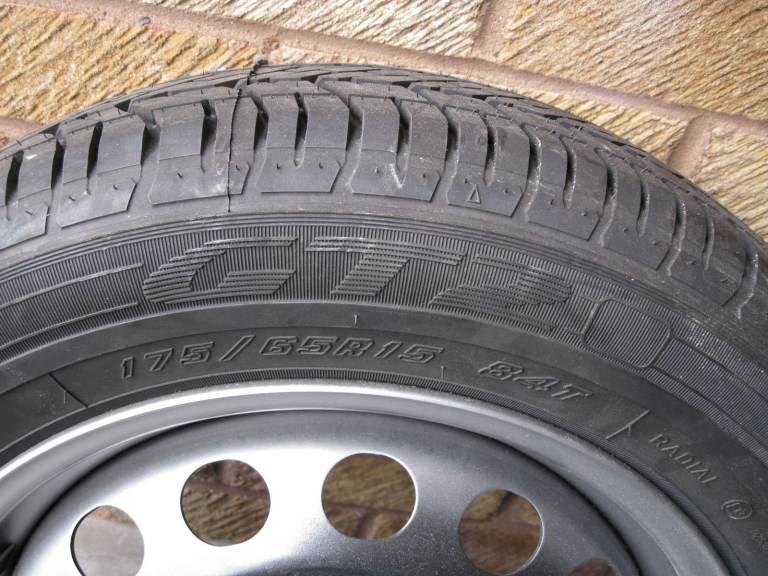 New unused Volvo spare tire,