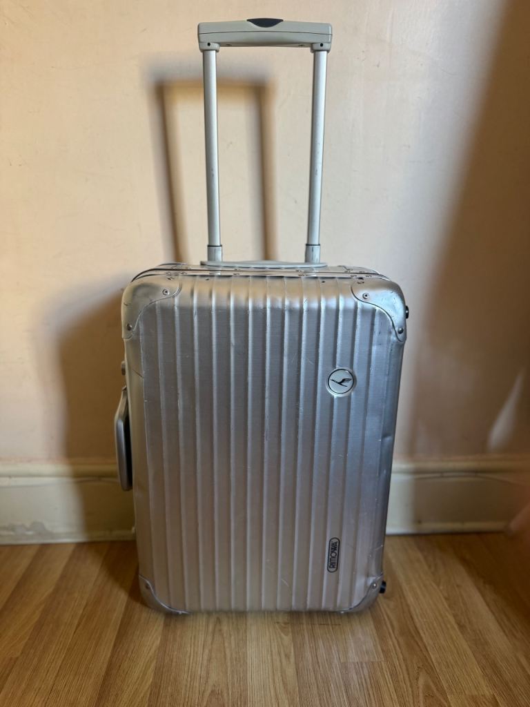 Rimowa x Lufthansa Alu Collection Cabin – Pre-LVMH 2-Wheel – Made in Germany (RARE)