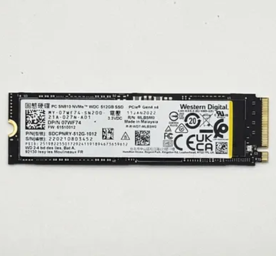 Western Digital NVMe 512GB SSD – As Good As New