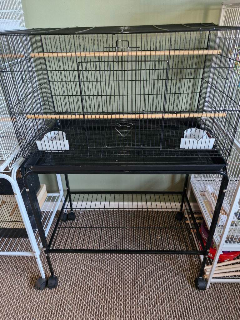 Bird cage on stand (Dereham)