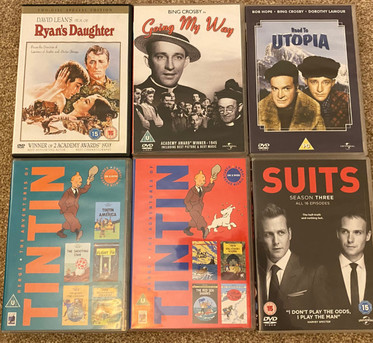 Vintage movies, Suits US drama series
