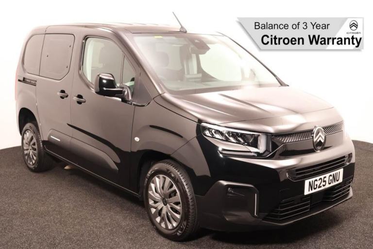 2025(25) Citroen Berlingo 1.5 Plus BlueHDi 3 Seat Wheelchair Accessible Vehicle