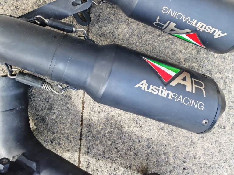 Ducati hypermotard 950 Austin Racing exhaust