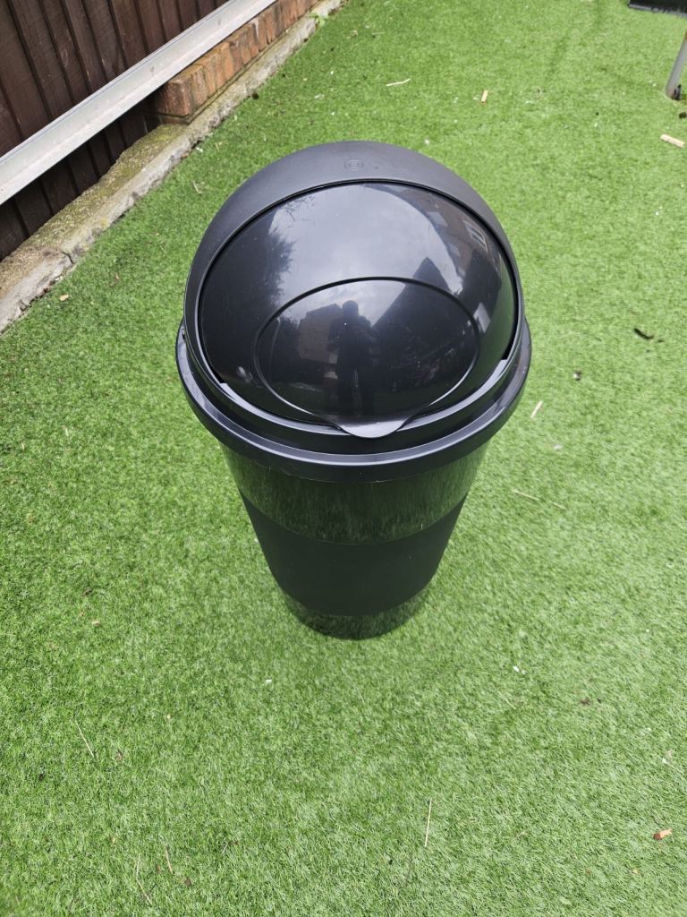 Bin 50litre ,new unused ,colour black .collection S81 Worksop 