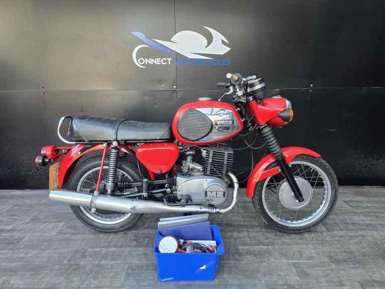 MZ TS 250 RESTORATION PROJECT 1974 HPI CLEAR