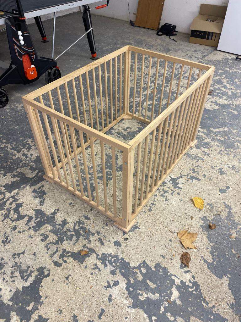 Mokee Foldable Playpen - beech
