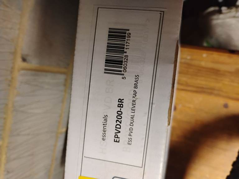 Brand new kitchen tap- brass