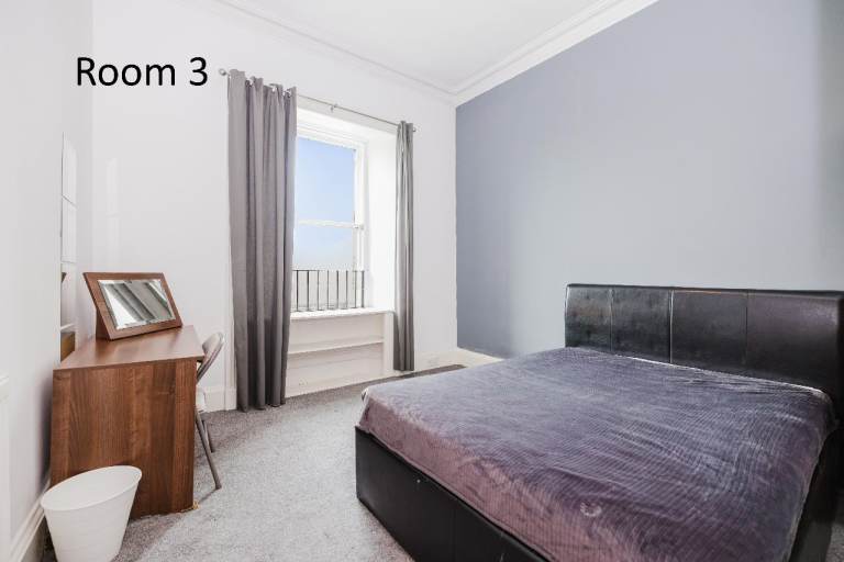 FLAT SHARE: Double room in very attractive, top floor, 6 bed flat in Newington - available soon