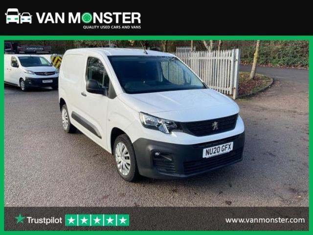 2020 Peugeot Partner 1000 1.5 BlueHDi 100 Professional Van PANEL VAN DIESEL Manual