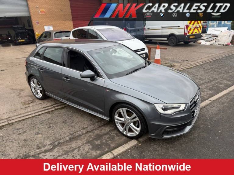 2016 16 AUDI A3 2.0 TDI S LINE SPORTBACK 5DR DIESEL S TRONIC EURO 6 (S/S) (NAV) 