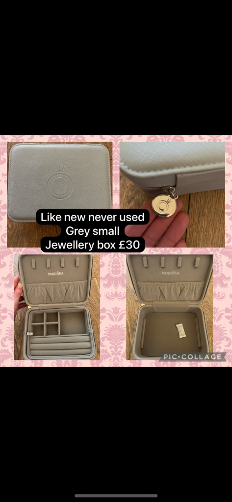 Brand new Pandora grey pandora jewellery box 
