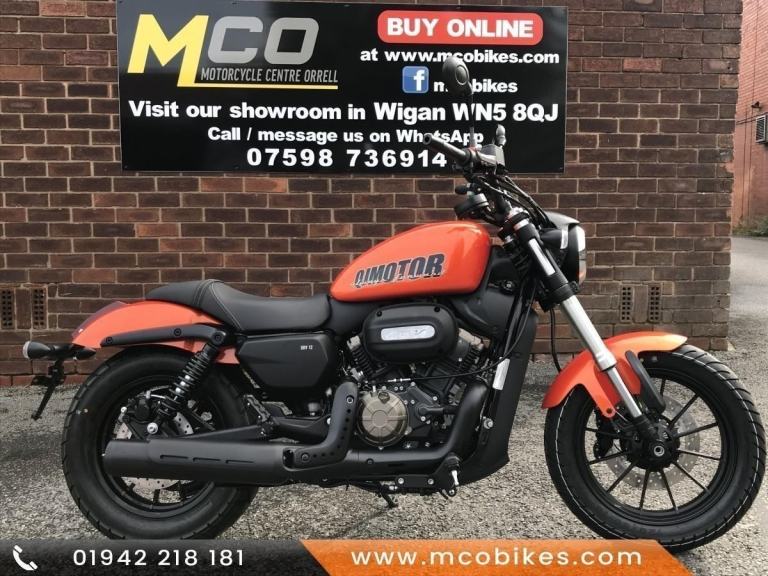 QJMotor SRV 125 Belt drive liquid cooled V Twin