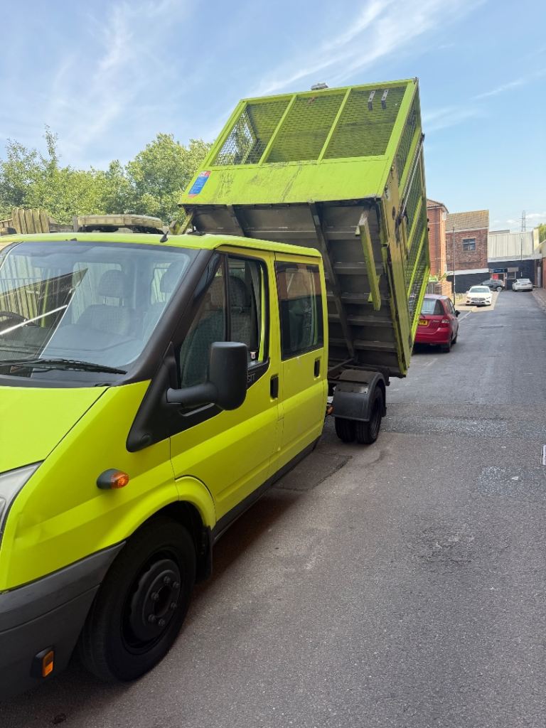 !! TRANSIT FULLY CAGED TIPPER TRUCK !!
