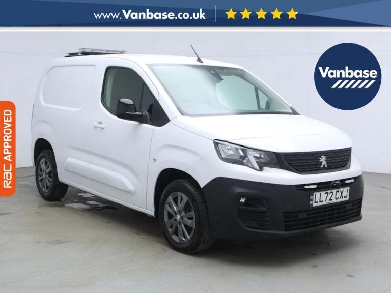 2022 Peugeot Partner 1.5 BlueHDi 1000 Asphalt Premium Standard Panel Van 5dr Diesel Manual SWB E ...