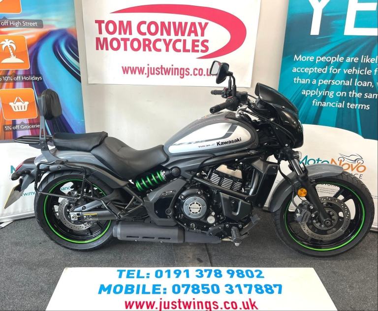 KAWASAKI VULCAN S 650, 2018(18), 2,623 MILES, MANY EXTRAS, STUNNING BIKE, £4995