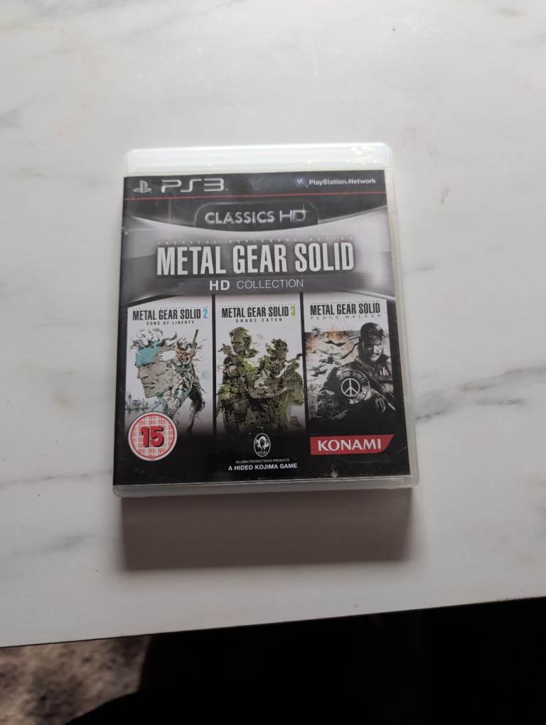 Classics HD Metal Gear Solid HD Collection PS3