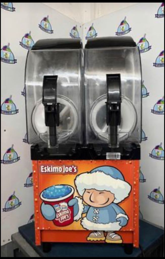 Double barrel slush machines.  (FOR SALE & RENTAL!