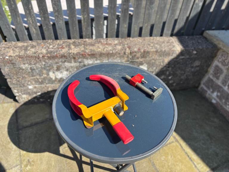 Wheel lock and hitch lock