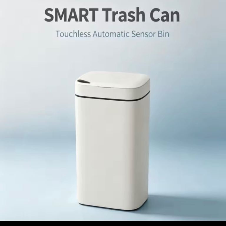 Smart Sensor Dustbin with Built-in Bag Storage – New