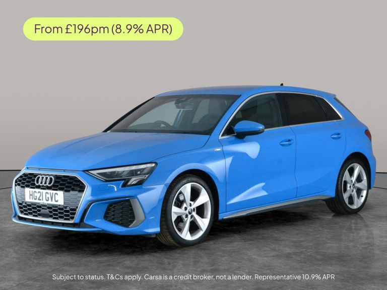 2021 Audi A3 30 TFSI S Line 5dr HATCHBACK PETROL Manual