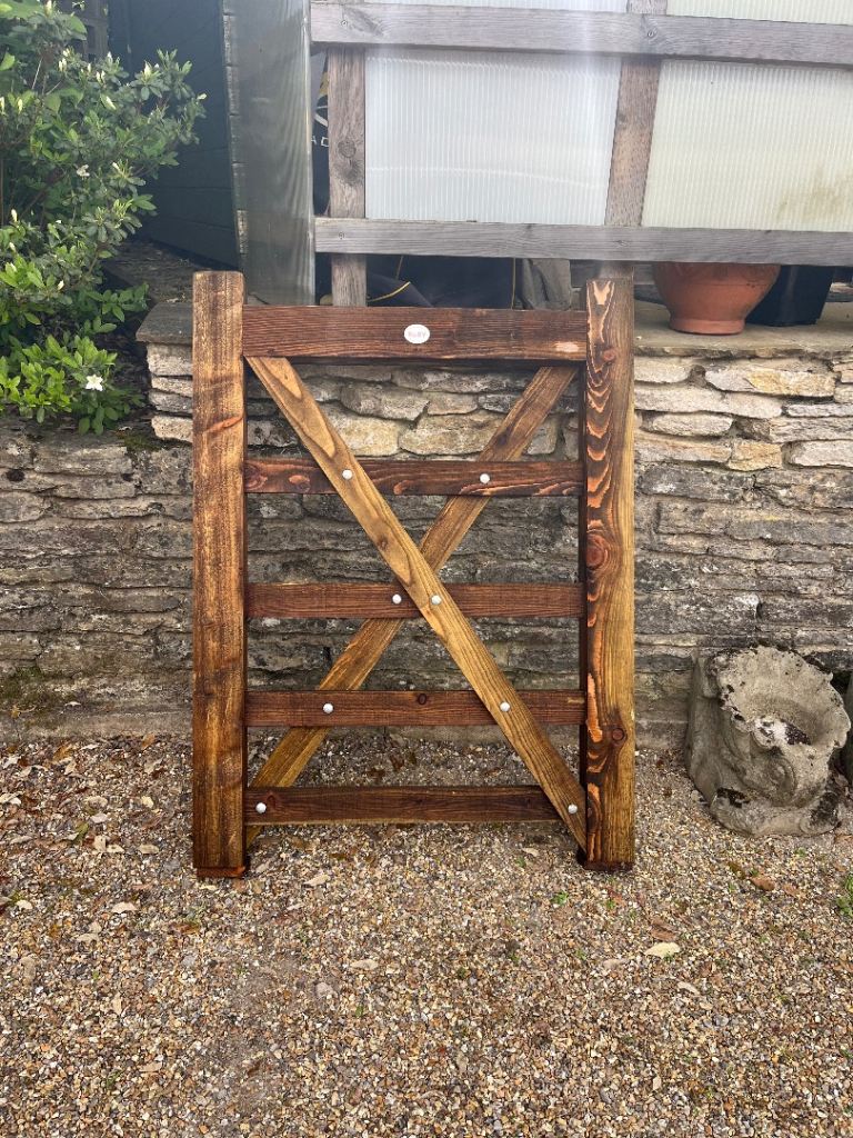 SOLD - Wooden gate never used - SOLD