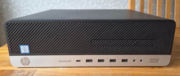 HP EliteDesk 800 G5 SFF Desktop PC – i5 9500, 8GB RAM, 256GB NVMe