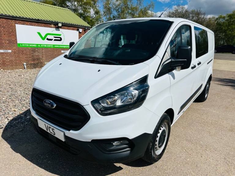 2020 Ford Transit Custom 2.0 320 EcoBlue Leader Crew Van Double Cab 5dr Diesel Manual L2 H1 Euro ...