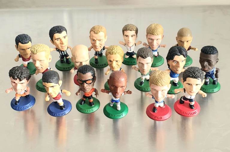 Corinthian  microstar collectable football figures