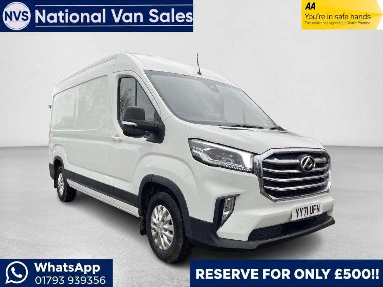 2021 Maxus Deliver 9 2.0 D20 LUX FWD L3 H2 Euro 6 (s/s) 5dr PANEL VAN Diesel Manual