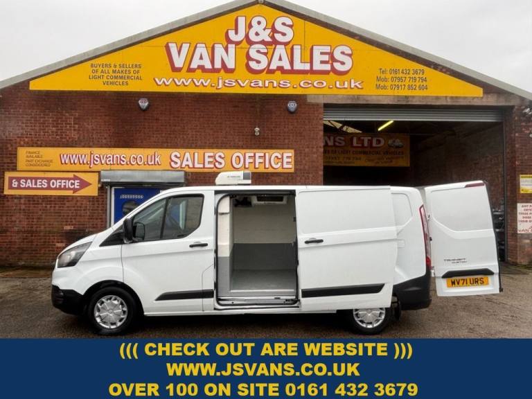 2021 71 FORD TRANSIT CUSTOM 2.0 300 ECOBLUE FRIDGE THERMO KING L MANUAL L2 H1 EU