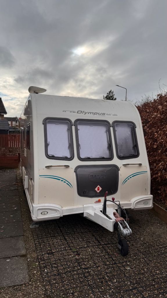 2011 Bailey 460-4 4 berth caravan with motor mover, awnings and accessories