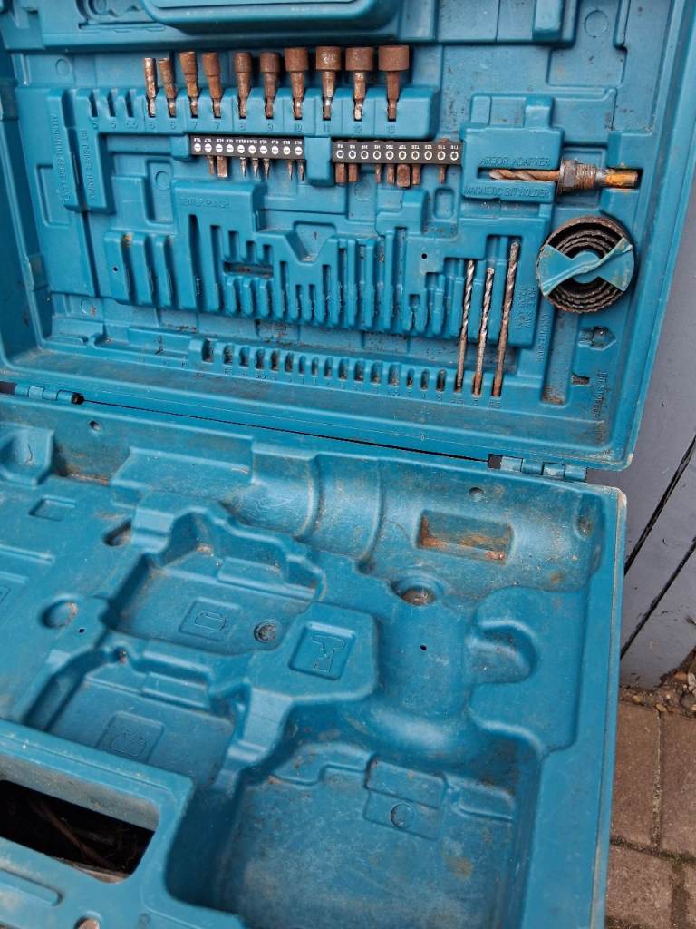 Makita  drill  cases  boxes  x 3
