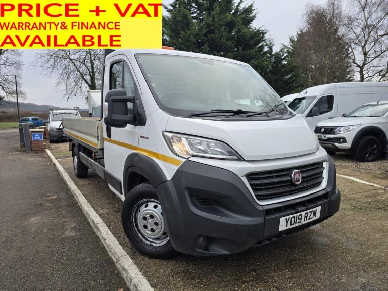 2019 Fiat Ducato 2.3 Multijet Dropside 130 LWB  CHASSIS CAB Diesel Manual
