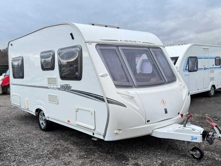 2007 ABBEY  VOGUE 470 FIXED BED 4 BERTH END WASHROOM CARAVAN CARAVAN  Manual