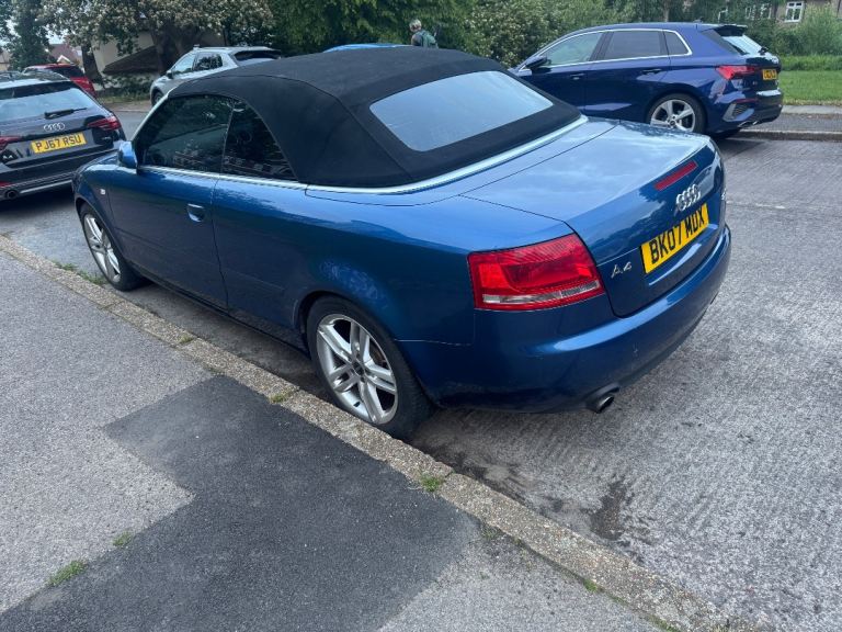 Audi, A4, Convertible, 2007, Semi-Auto, 1984 (cc), 2 doors